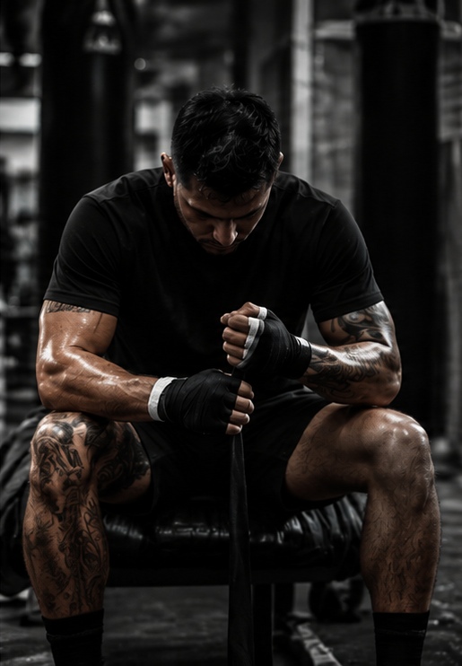 TKNQ boxing athlete